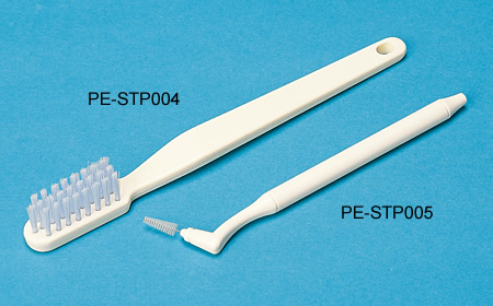 TOOTH BRUSHING DEMONSTRATION MODEL  [PE-STP004] (Toothbrush), [PE-STP005] (Interdental brush)